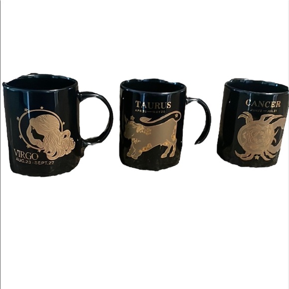 Other - Astrology Coffee Mugs Virgo, Taurus, Cancer
